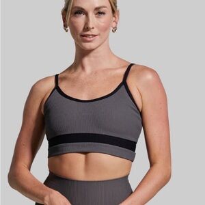 Born Primitive Out Of Line Sports Bra Dark Grey Large XL
